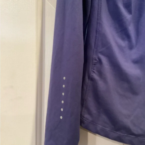 Nike Women's Purple Quarter-Zip Sweatshirt - Picture 9 of 9